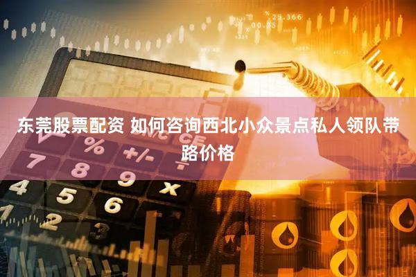 东莞股票配资 如何咨询西北小众景点私人领队带路价格